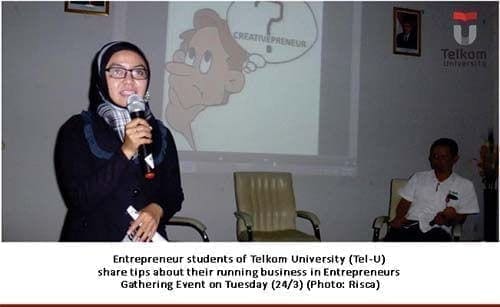 Business Tips Sharing Through Entrepreneur Gathering