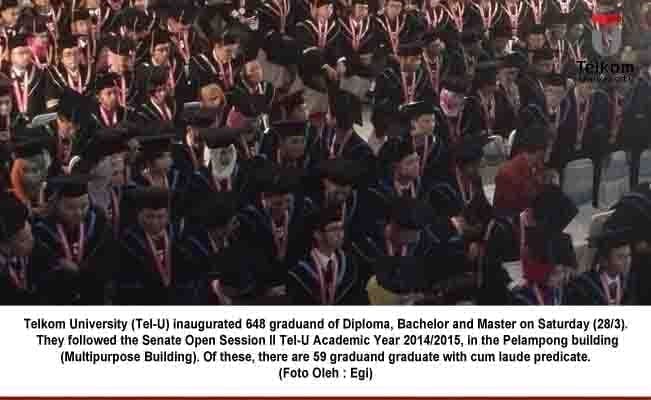 Telkom University graduated 648 Graduand 1