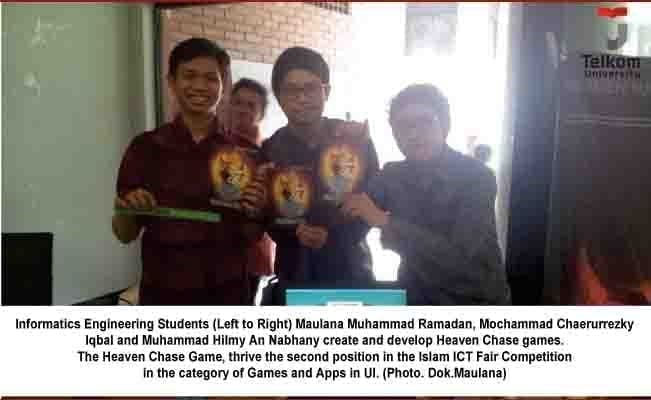 The Heaven Chase Game Win 2nd Position at Games and Apps IslamICT Fair