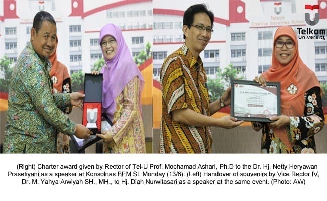 Netty Heryawan Invited Students to Build Network Against Violence