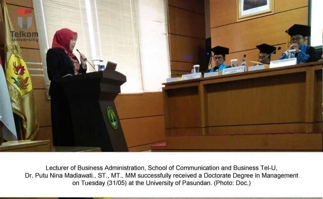 Putu Nina Madiawati Received Doctoral Degree