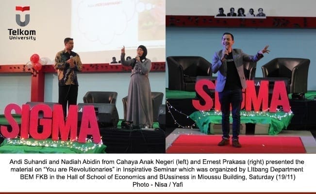 211116 Ernest Prakasa Ajak Mahasiswa Lakukan Peruybahan Revolusioner