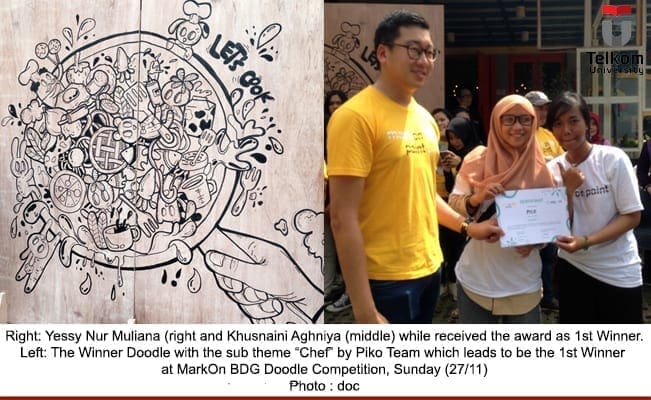 081216 Mahasiswa FIK Raih Juara 1 MarkOn BeDG Doodle Competition