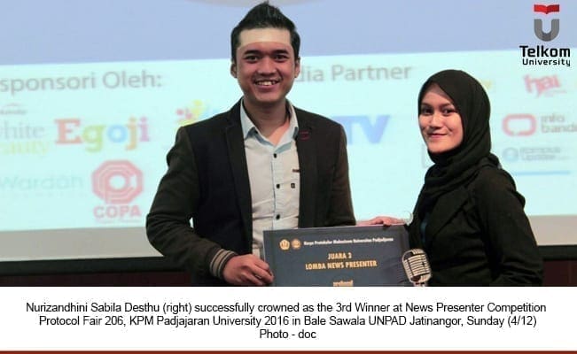211216 Nurizandhini Sabilla Desthu Juara 3 Lomba Ngews Presenter di Unpad