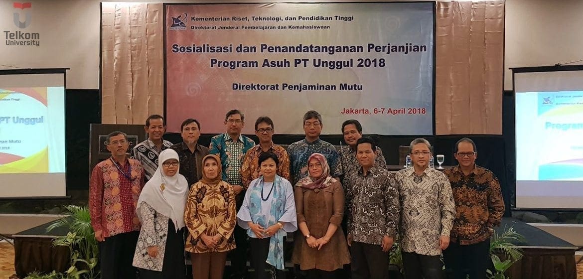 06 Telkom University Kembali Terpilih Mengikuti “Program Asuh PT Unggul” 1