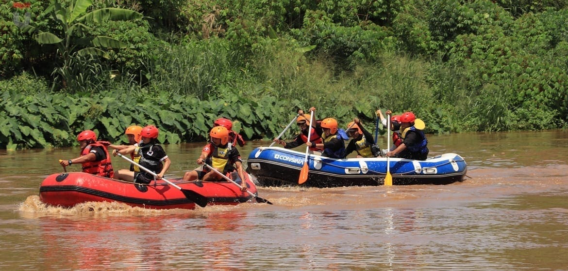 26 Tingkatkan Kepedulian Dengan Citarum Telkom University Gelar Lomba Perahu Karet 1