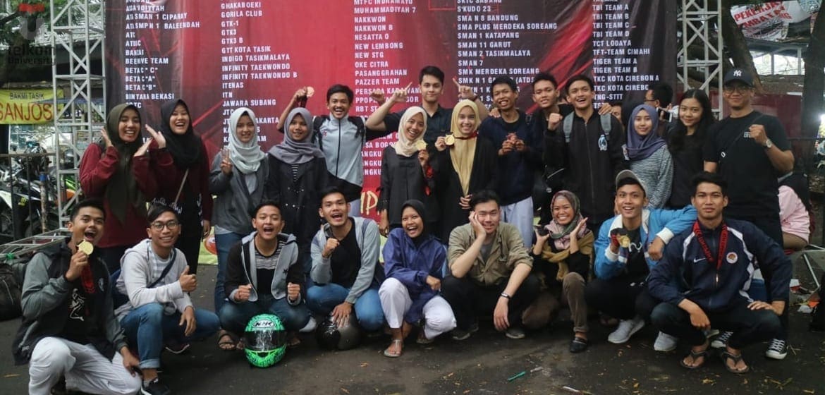 27 UKM Taekwondo Telkom University Borong Juara  1