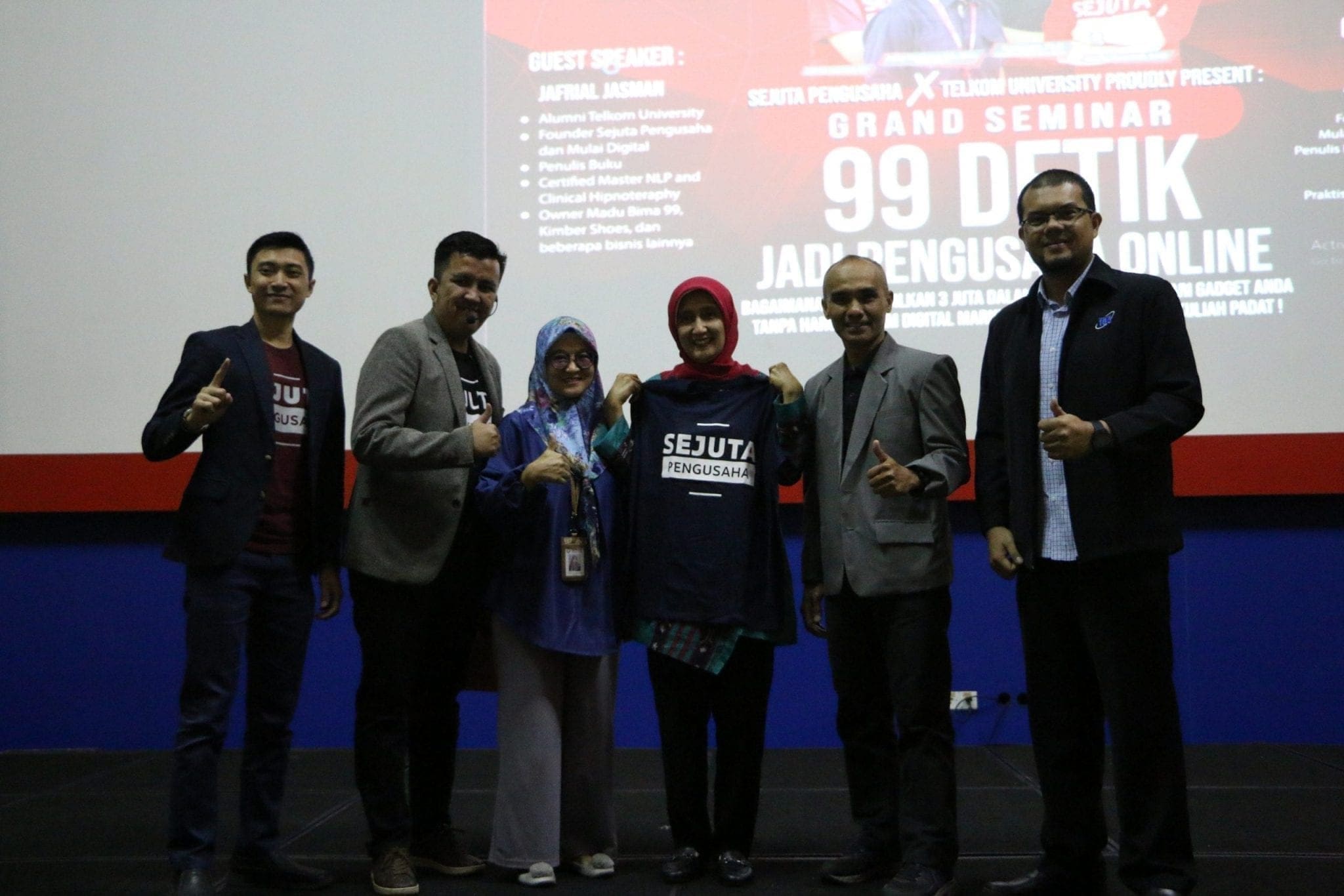 2 Fakultas Komunikasi dan Bisnis Gelar Seminar Sejuta Pengusaha