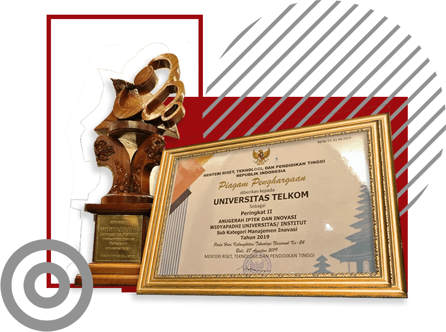 Telkom University mendapat anugerah widyapadhi