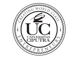 Logo Universitas Ciputra Hitam Putih
