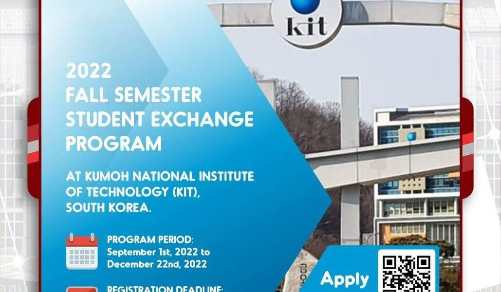 Student Exchange Program at KIT for Fall semester 2022