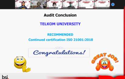 Telkom University Mendapat Rekomendasi ISO 21001 2018