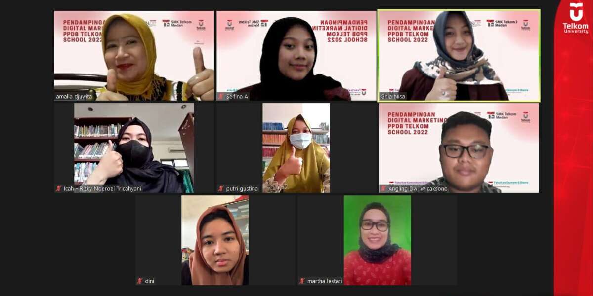 Dosen Telkom University Selenggarakan Workshop Pemasaran di SMK 1 Telkom Medan