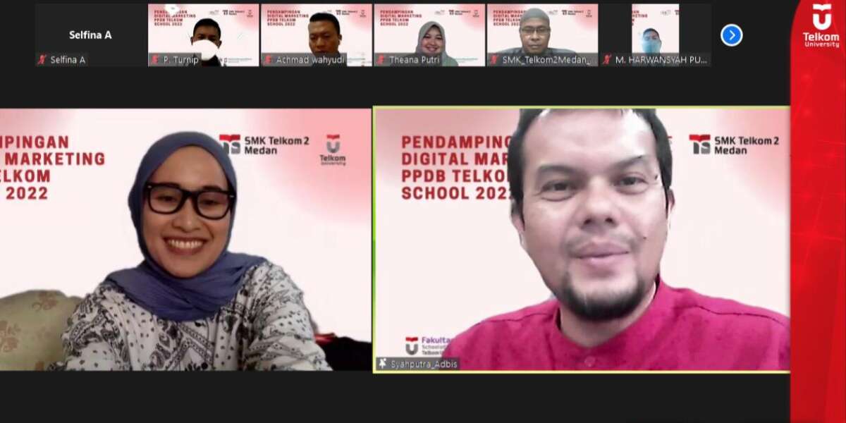 SMK Telkom 2 Medan Mendapatkan Materi dari Dosen Telkom University