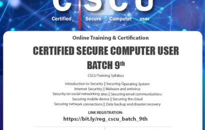 CERTIFIED SECURE COMPUTER USER