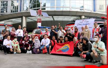 telkom university bantu korban gempa cianjur