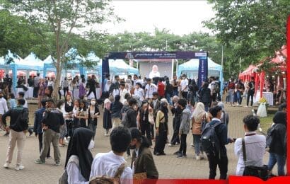 Kelompok Wirausaha Mahasiswa Tel-U Meriahkan Market Days 2022