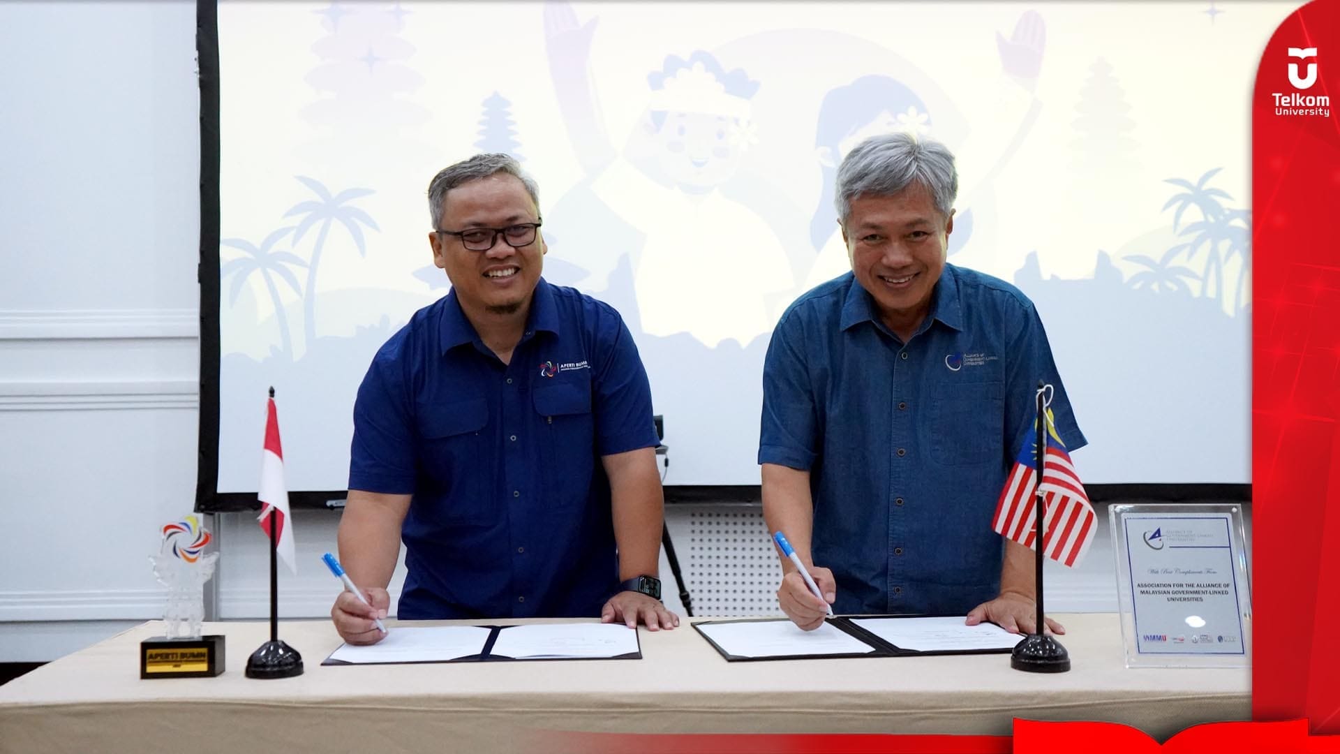 APERTI DAN GLU JALIN KERJASAMA