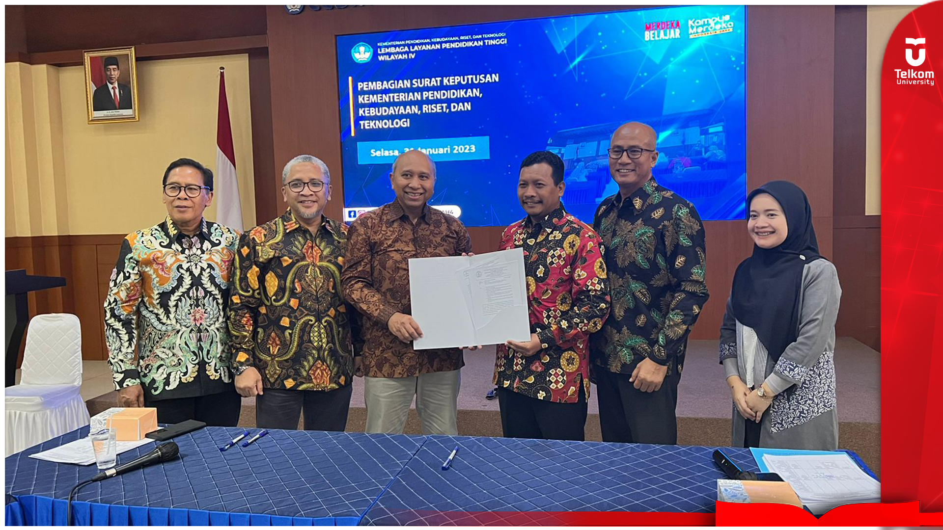 Telkom University dan IT Telkom Jakarta Resmi Merger