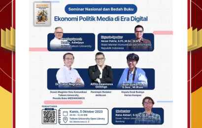 Seminar Nasional dan Bedah Buku "Ekonomi Politik Media di Era Digital"