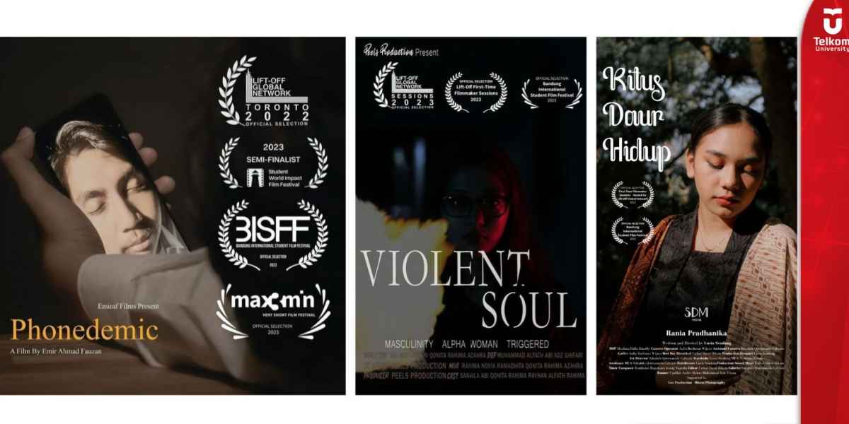 Tiga Film Eksperimental Karya Mahasiswa Tel U Terpilih di Ajang BISFF 2023 