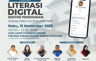 Edukasi Literasi Digital Sektor Pendidikan