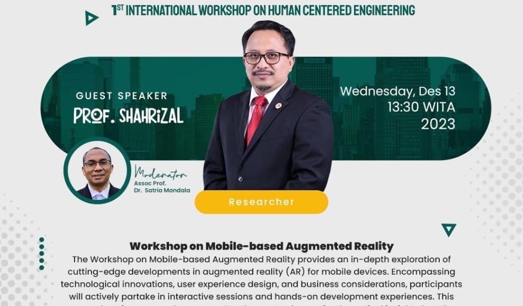 Workshop on Mobile based Augmented Reality