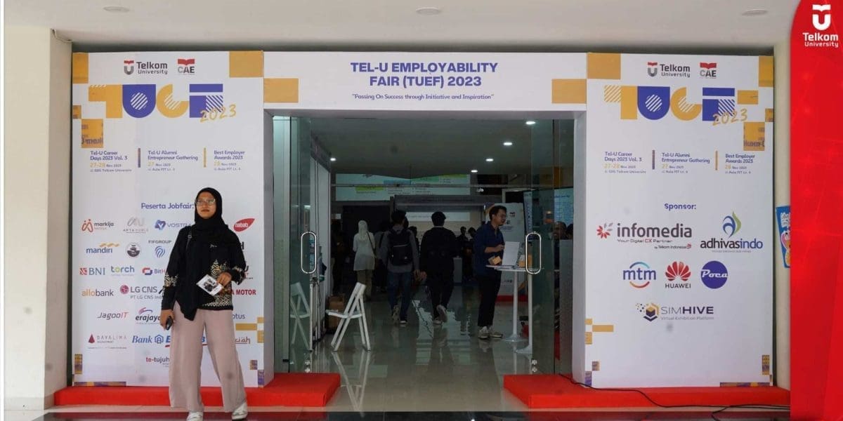 Akselerasi Serapan Lulusan Oleh Mitra Industri Tel U Gelar Career Days 2023