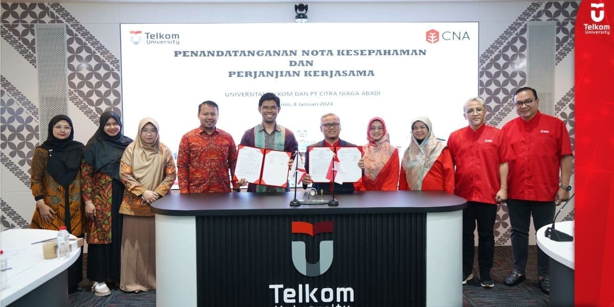 Tel U dan PT CNA Jalin Kerjasama