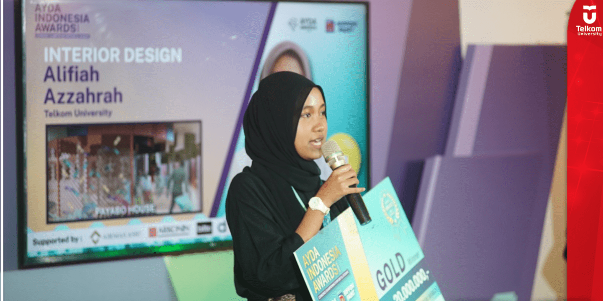 Mahasiswa Tel U Sabet Penghargaan Gold Winner di Ajang Asia Young Designer Award 2023 