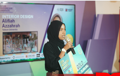 Mahasiswa Tel U Sabet Penghargaan Gold Winner di Ajang Asia Young Designer Award 2023 