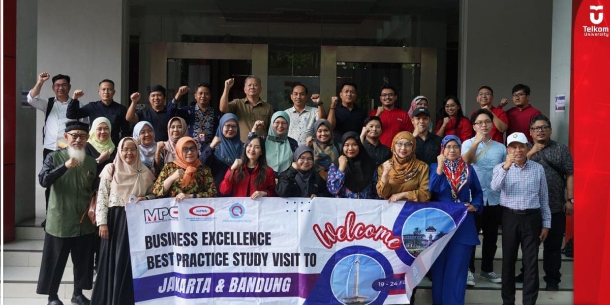 Malaysia Productivity Corporation Pelajari Implementasi Business Excellence di Telkom University