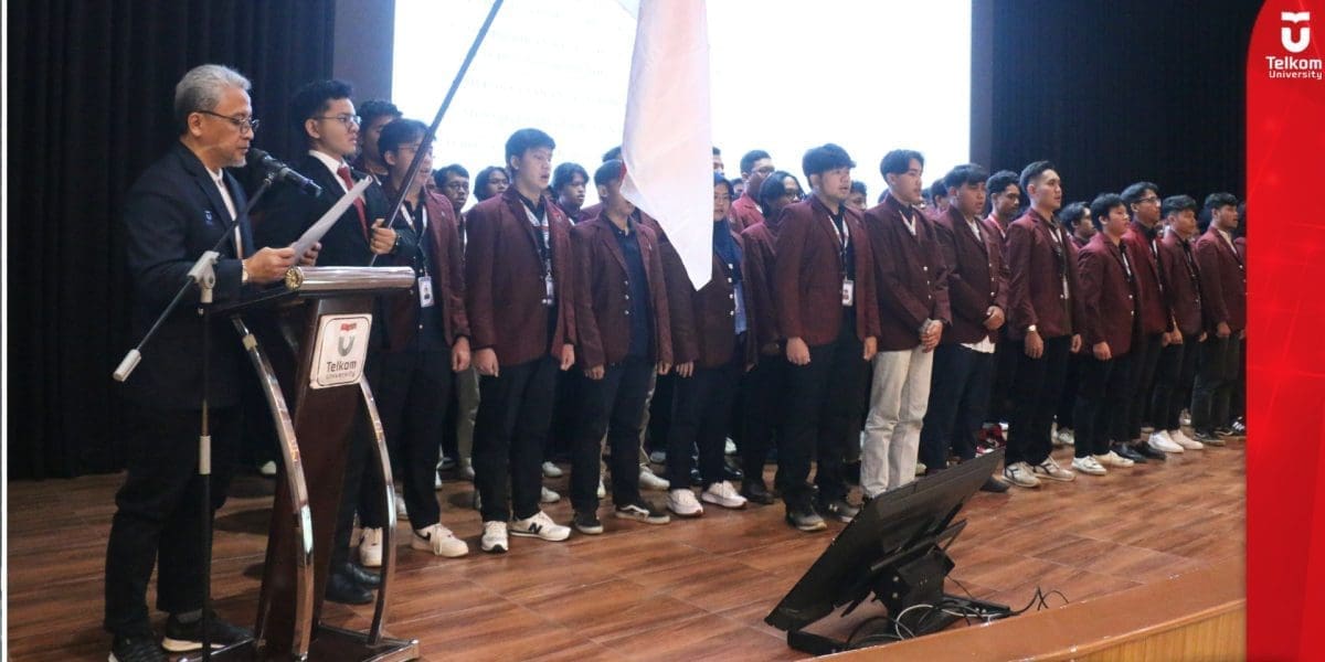 Tel U Gelar Pelantikan Organisasi Kemahasiswaan dan LKMM TM 2024