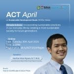 ACT April on Sustainable Development (SDGs) Series