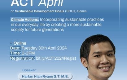 ACT April on Sustainable Development (SDGs) Series