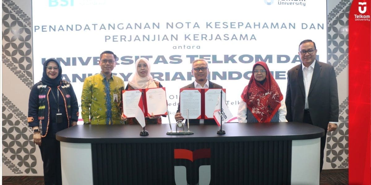 Bank Syariah Indonesia dan Telkom University Jalin Kerja Sama di Bidang Tri Dharma 