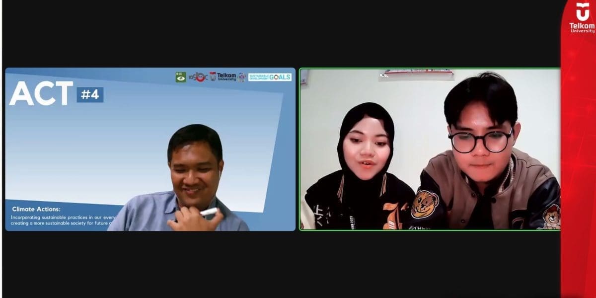 Digital Collaboration for Sustainability (DCS) Telkom University Gelar Seminar Bahas Gaya Hidup Berkelanjutan