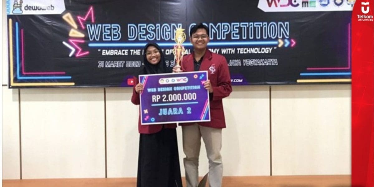 Mahasiswa Tel U Raih Peringkat Ke 2 Pada Lomba Desain Web UMKM 
