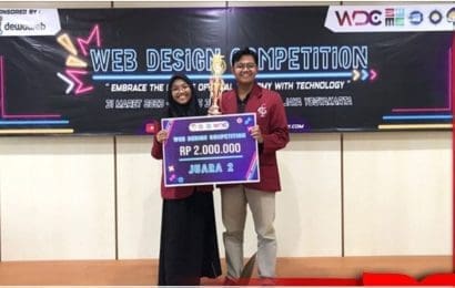 Mahasiswa Tel U Raih Peringkat Ke 2 Pada Lomba Desain Web UMKM 