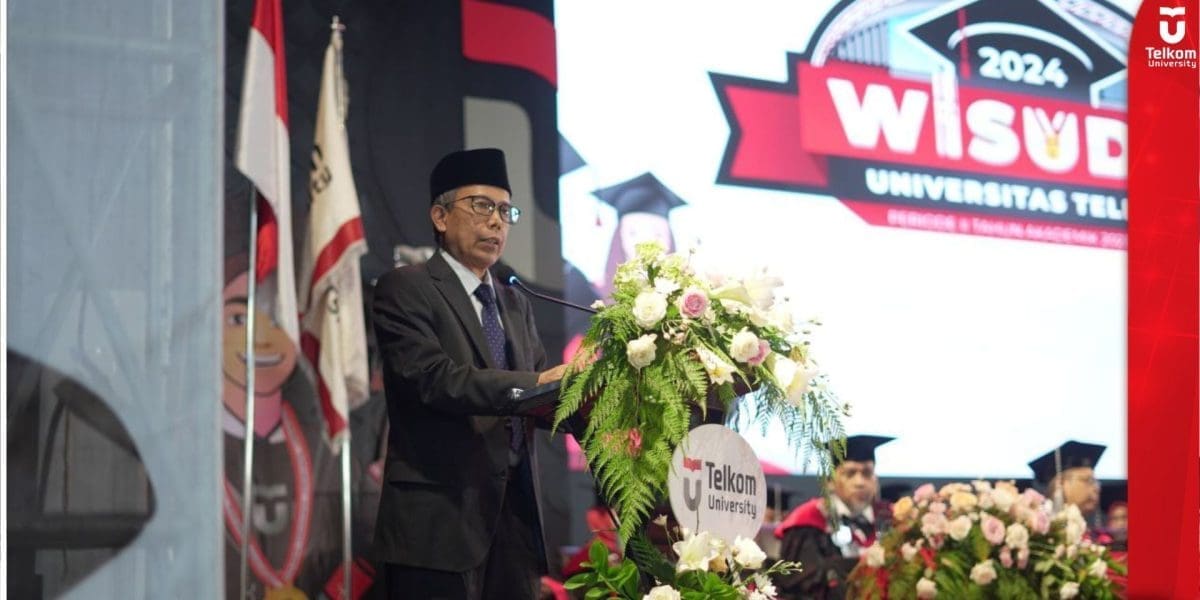 Orasi Ilmiah Deputi Bidang Pembangunan Manusia Masyarakat dan Kebudayaan Bappenas dalam Wisuda Telkom University Periode II TA 20232024