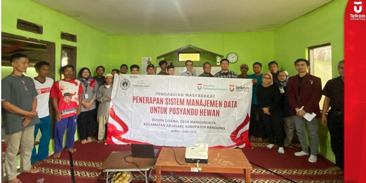 Tel U Dukung Praktik Terbaik Pengelolaan Hewan Ternak di Kabupaten Bandung Melalui Pelatihan Penerapan Sistem Manajemen Data untuk Posyandu Hewan