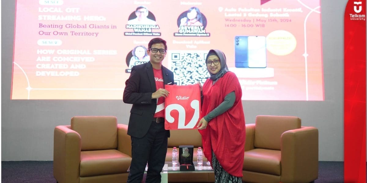 Telkom University dan Vidio com Berikan Edukasi Perfilman