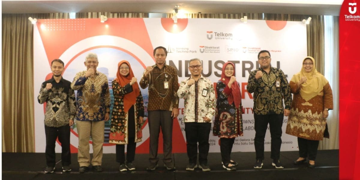 Industrial Gathering Telkom University 2024 Siap Kuatkan Tonggak Indonesia Emas 2045 dengan Kolaborasi Pentahelix
