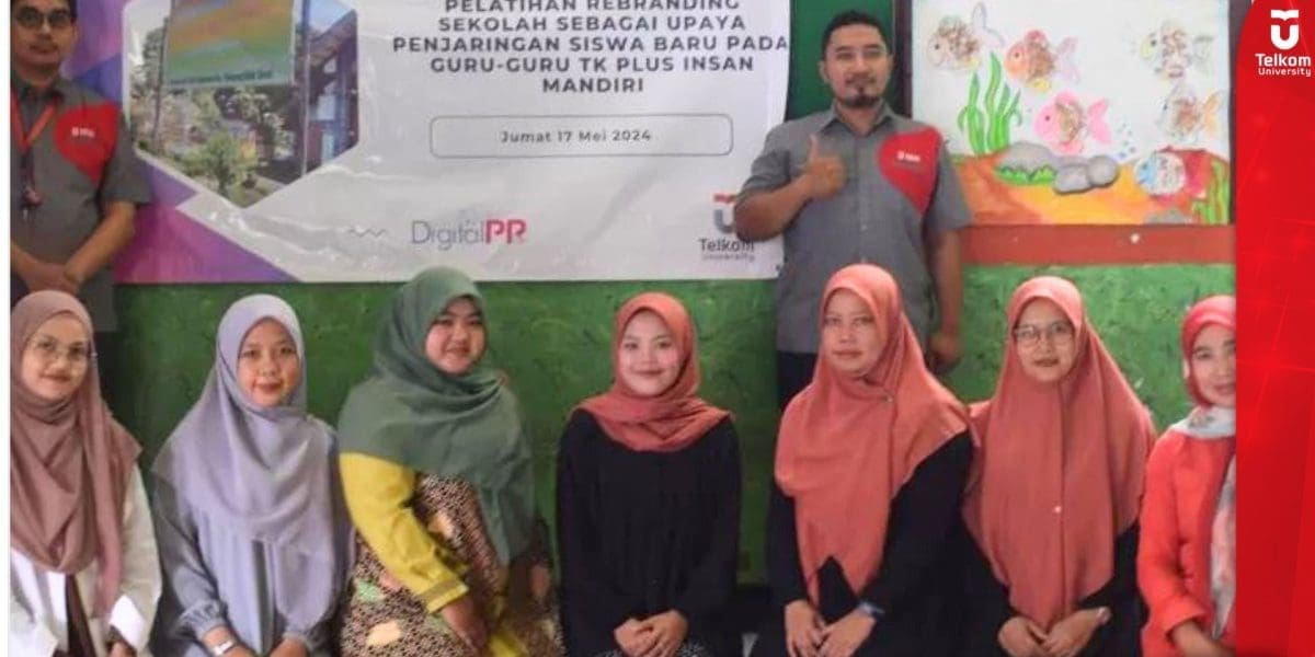 Pelatihan Rebranding oleh Dosen Telkom University untuk TK Insan Mandiri Garut