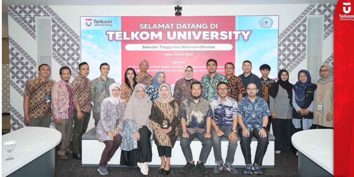 STIE Ekuitas Pelajari Pelaksanaan Administrasi ke Telkom University