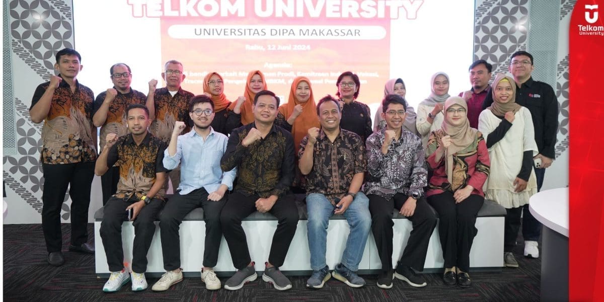 Telkom University Bersama Universitas Dipa Makassar Lakukan Diskusi Mengenai Pengelolaan Akademik