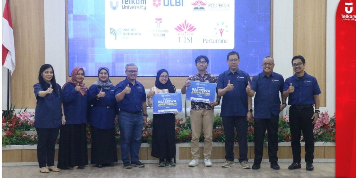 30 Penerima Beasiswa APERTI BUMN 2024 Telkom University