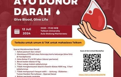 Ayo Donor Darah Give Blood Give Life