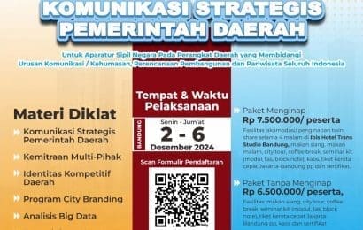 Lokakota x Telkom University Diklat Komunikasi Strategis Pemerintah Daerah
