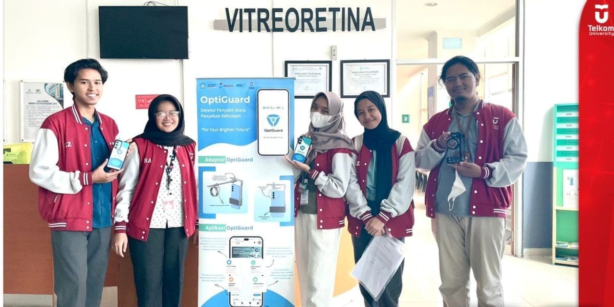 OptiGuard Karya  Inovatif Mahasiswa Tel U yang Dapat Deteksi Penyakit Mata dengan Cepat